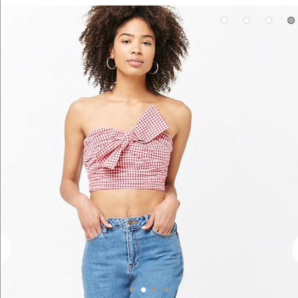 Forever 21 Other - Forever 21 red/white gingham bandeau
